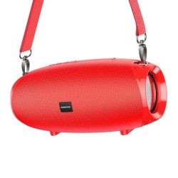 COLUNA PORTÁTIL WIRELESS BOROFONE BR12 AUX/USB/CARTÃO DE MEMÓRIA VERMELHO COLUNA PORTÁTIL WIRELESS BOROFONE BR12 AUX/USB/CARTÃO DE MEMÓRIA VERMELHO
